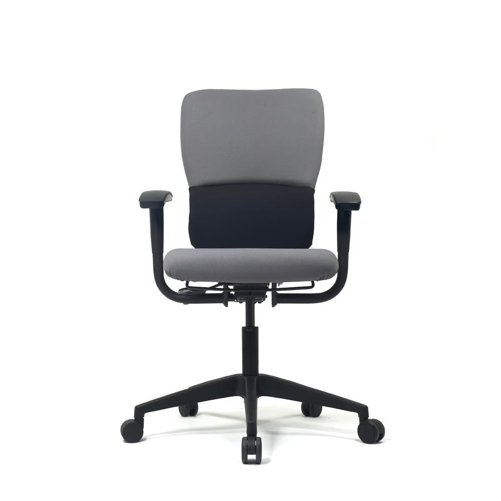 Steelcase: Lets B - Hi-Back Task Chair in Grey Fabric - Refurbished