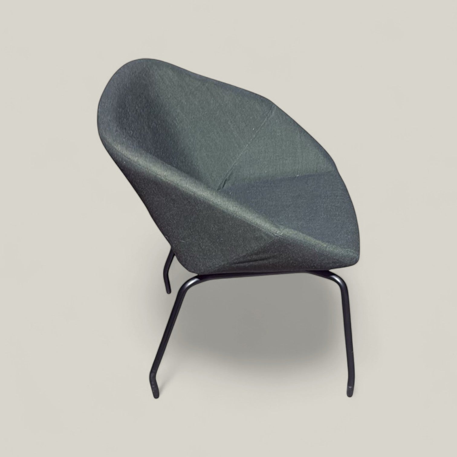 Allermuir: FortySeven Green Lounge/Visitors Chair - Refurbished