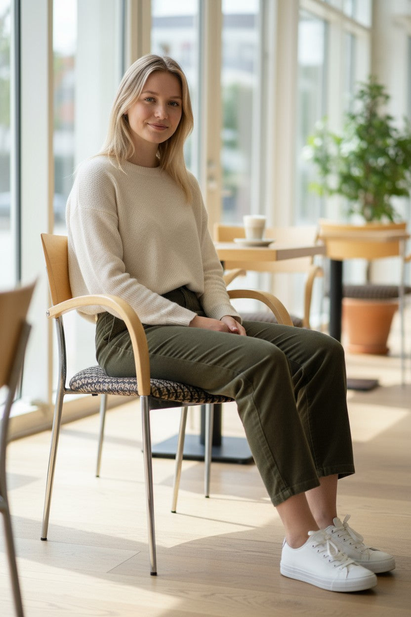 Andreu: Silla de Comedor Mundial - Reacondicionada