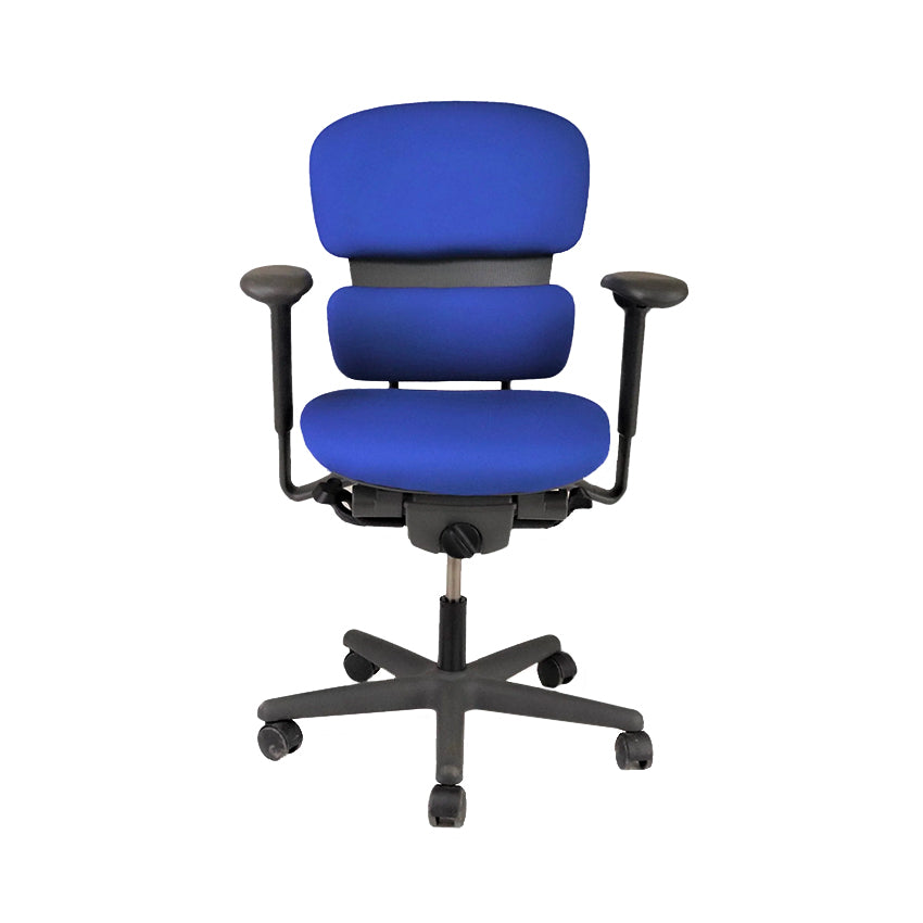 KI: Impulse Office Task Chair in Blue Fabric - Refurbished