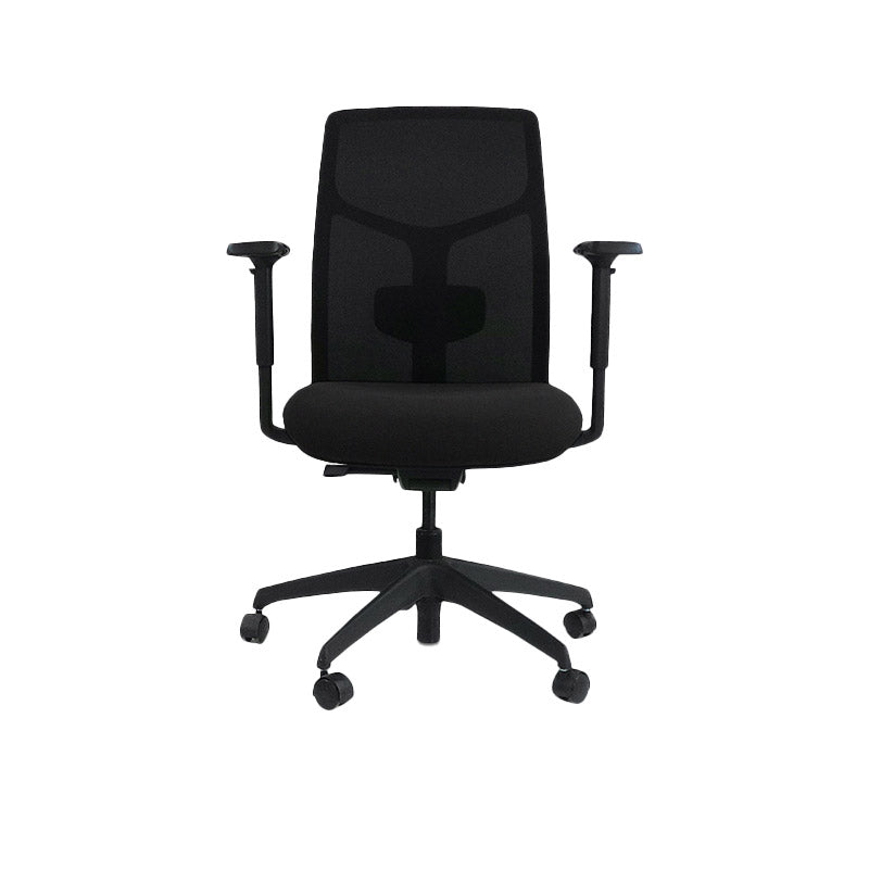 Boss Design: Tauro in Black Fabric - Task Chair - Refurbished