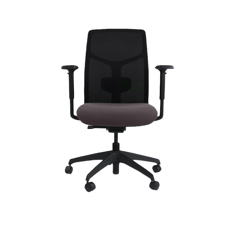 Boss Design: Tauro in Grey Fabric - Task Chair - Refurbished