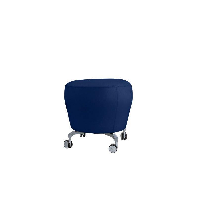 Orangebox: cuero móvil Pouf - restaurado