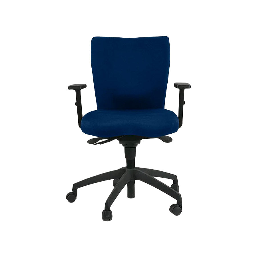 <tc>Connection</tc>Silla de trabajo Team en tela azul - Reacondicionada