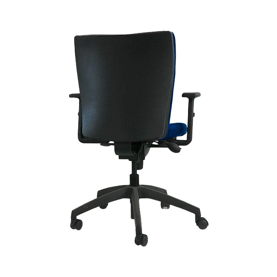 <tc>Connection</tc>Silla de trabajo Team en tela azul - Reacondicionada
