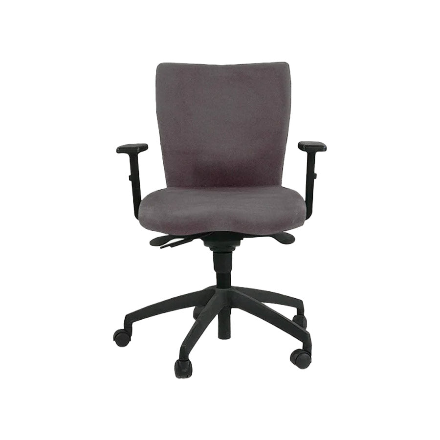 <tc>Connection</tc>Silla de trabajo Team en tela gris - Reacondicionada