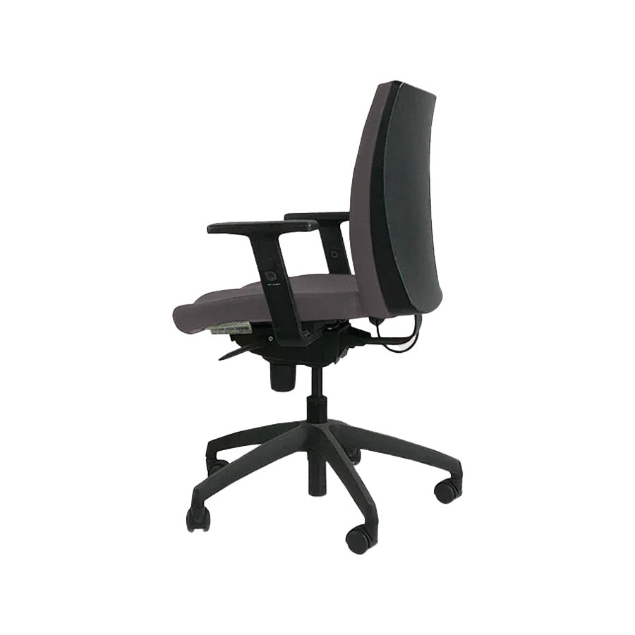 <tc>Connection</tc>Silla de trabajo Team en tela gris - Reacondicionada