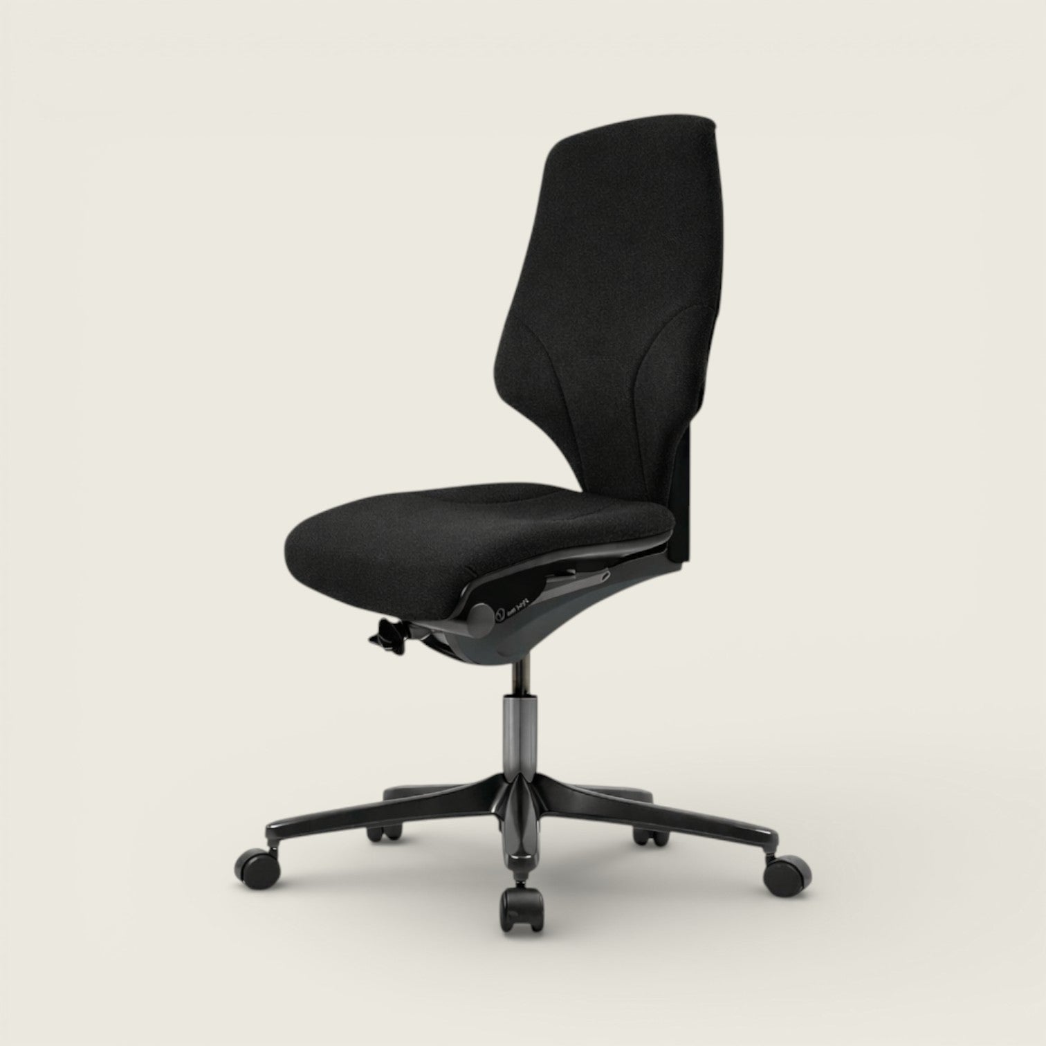 Giroflex: G64 in Black With No Arms - Refurbished