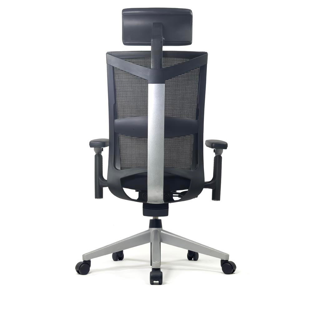 <tc>Haworth</tc>Silla de oficina Comforto 88 en tela negra - Reacondicionada