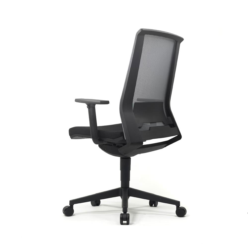 Haworth: Workliving Dreamliner Task Chair In Black Fabric - Refurbished