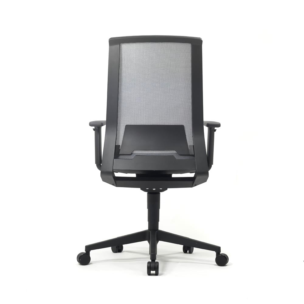 Haworth: Workliving Dreamliner Task Chair In Black Fabric - Refurbished