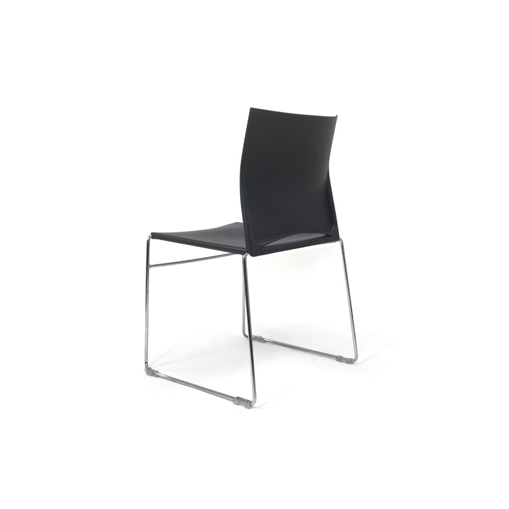 Herman Miller: Pronta Stacking Chair in Black - Refurbished