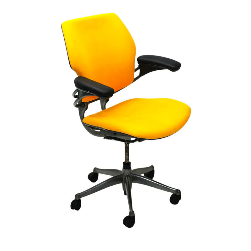 Humanscale: Freedom Task Chair in Yellow Fabric - Refurbished