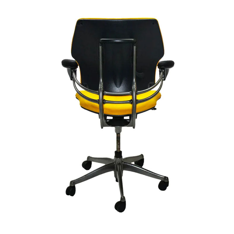Humanscale: Freedom Task Chair in Yellow Fabric - Refurbished
