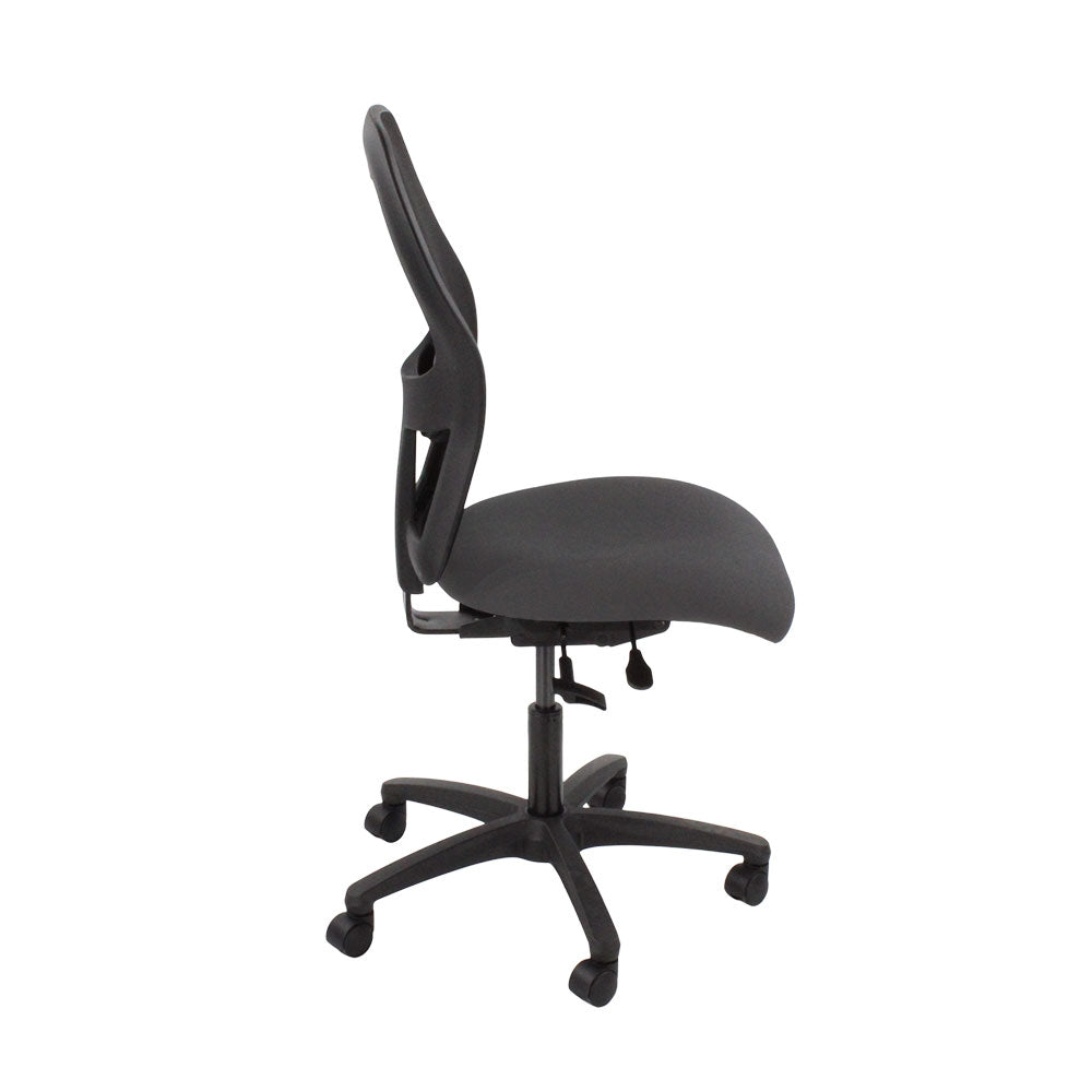 <tc>Ahrend</tc>Silla de trabajo tipo 160 en tela gris sin brazos - Reacondicionada