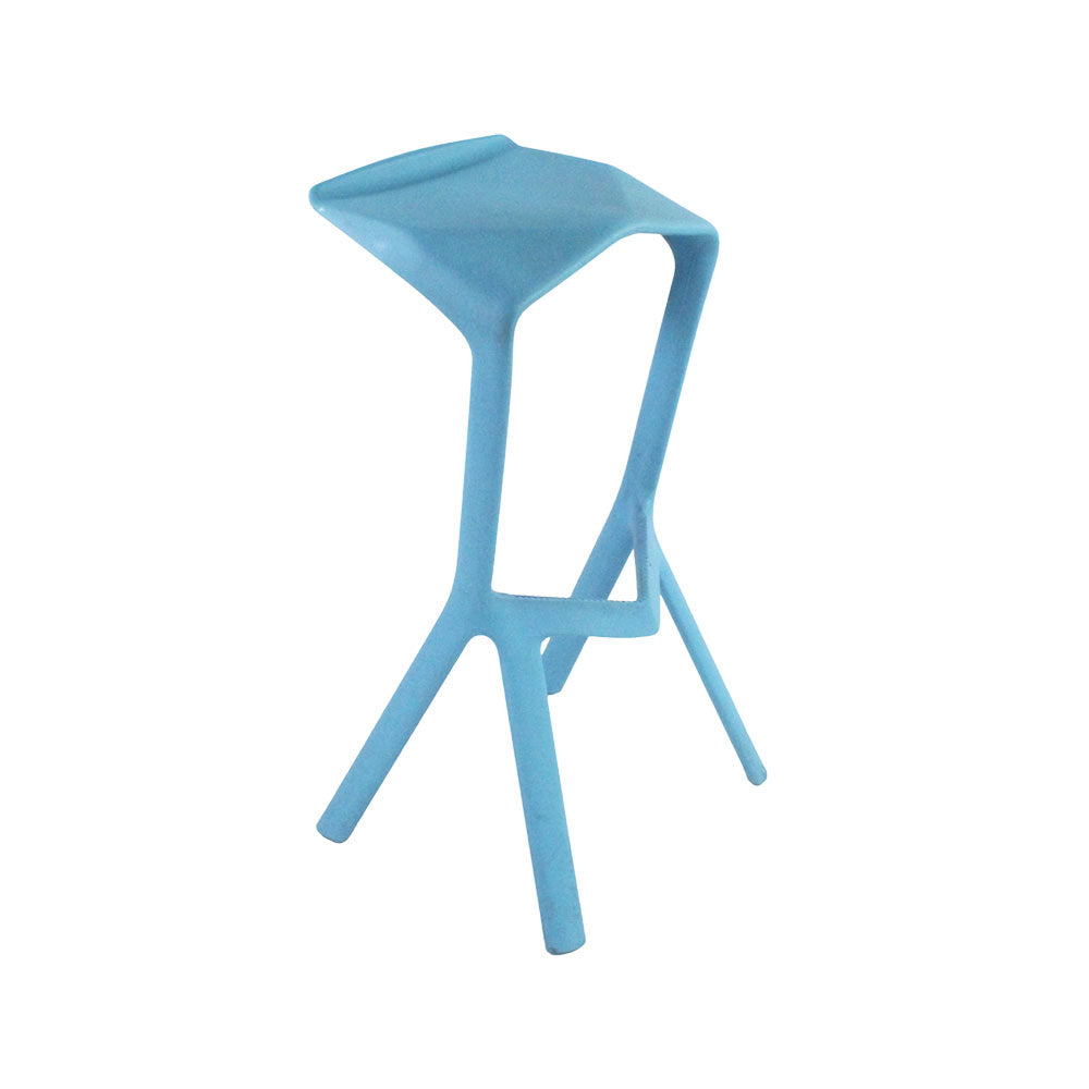 Plank: Miura Stool in Light Blue - Refurbished