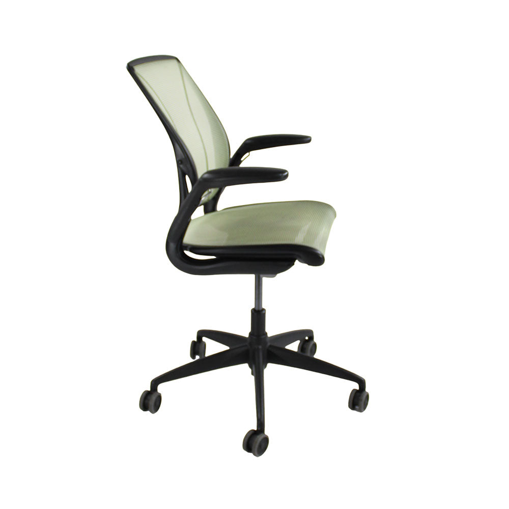 Humanscale: Diffrient World Task Chair in Green Mesh - Refurbished
