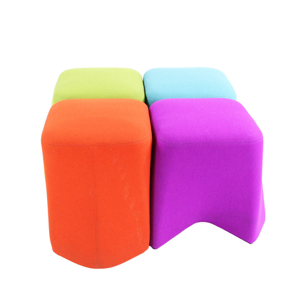 <tc>Boss Design</tc>Taburete Hoot en azul - Reacondicionado