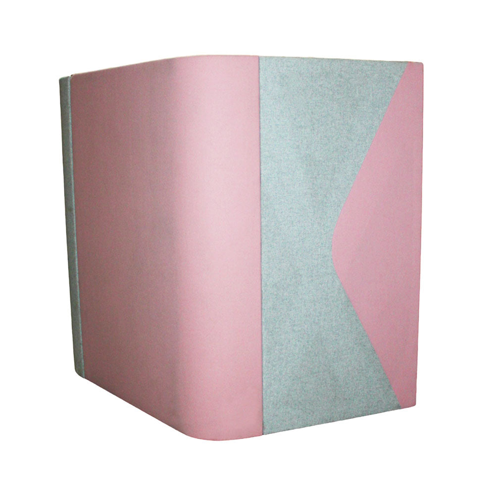 <tc>Allermuir</tc>: Haven Solo Pod en tela gris/rosa - Reacondicionado