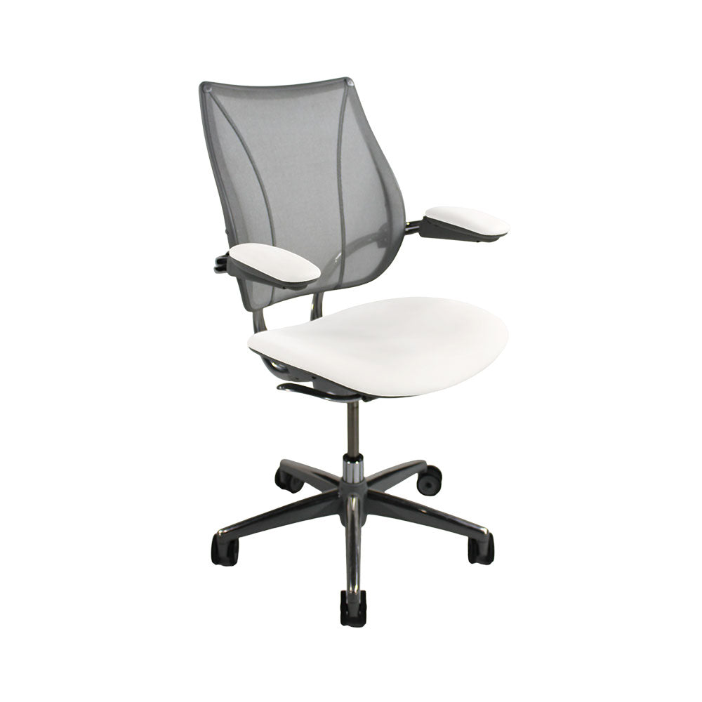 Humanscale: Liberty Task Chair in White Leather - Refurbished