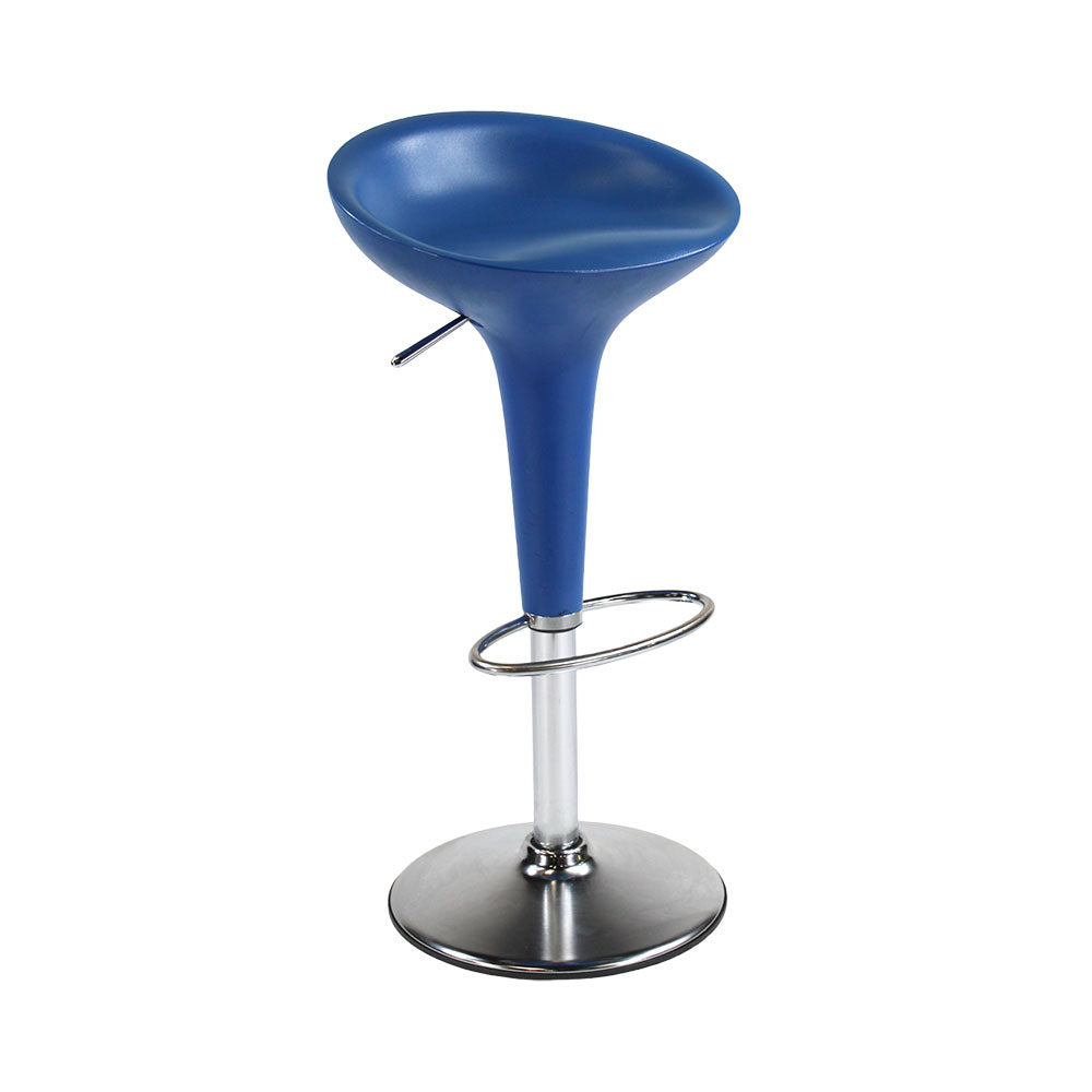 <tc>Magis</tc>Taburete de pie Bombo en azul - Reacondicionado