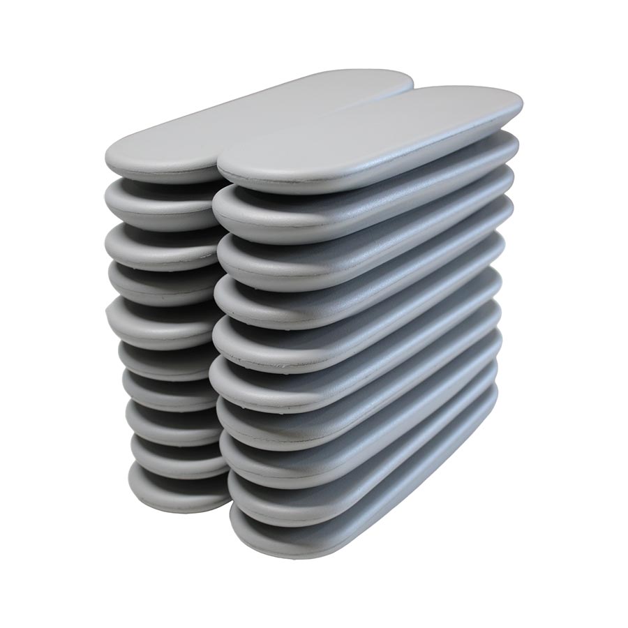 <tc>Herman Miller</tc>: <tc>Sayl</tc> Tapas de repuesto para brazos en gris (paquete de 10 pares)