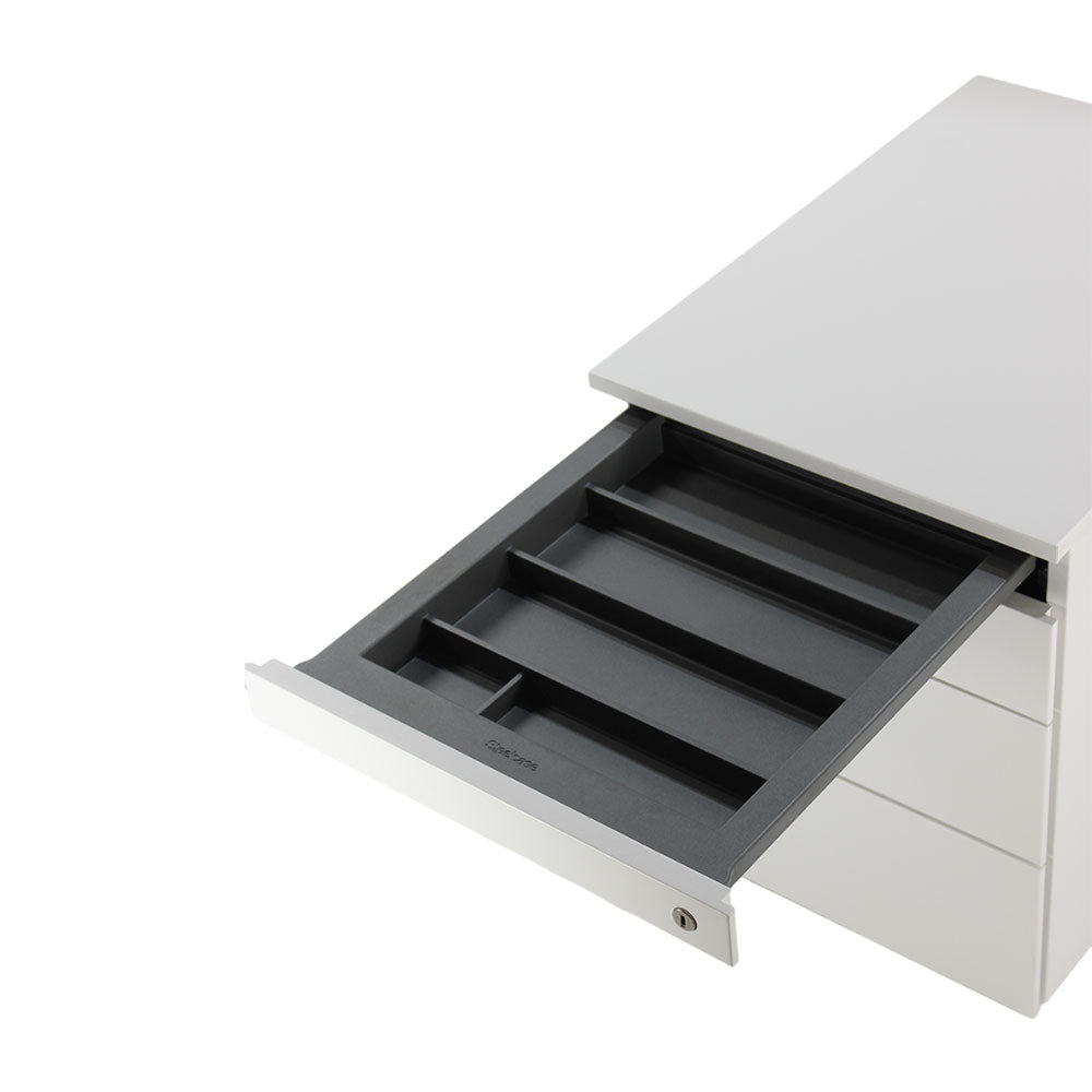 <tc>Steelcase</tc>Pedestal móvil de 3 cajones - Reacondicionado