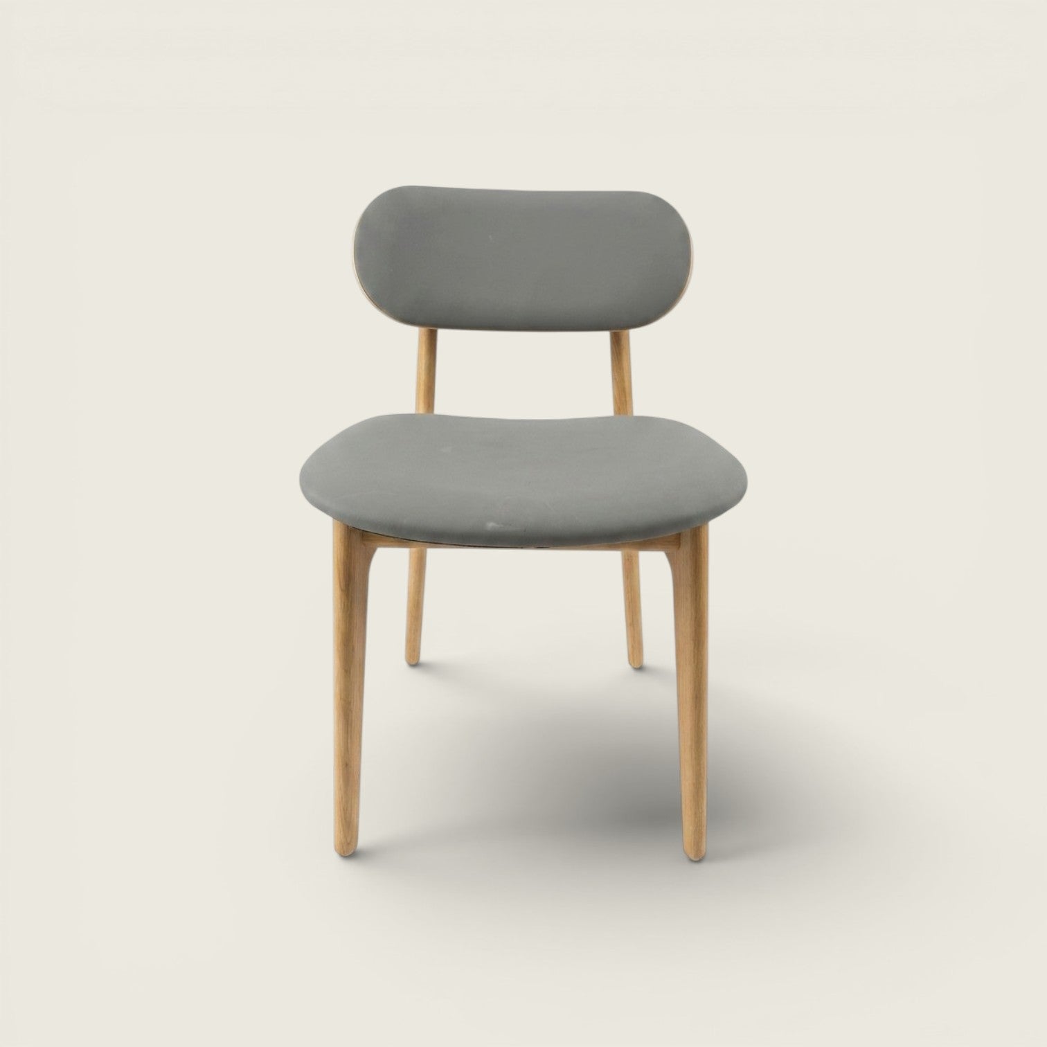 Modus: Visitantes/Silla auxiliar en tela gris - Reacondicionado