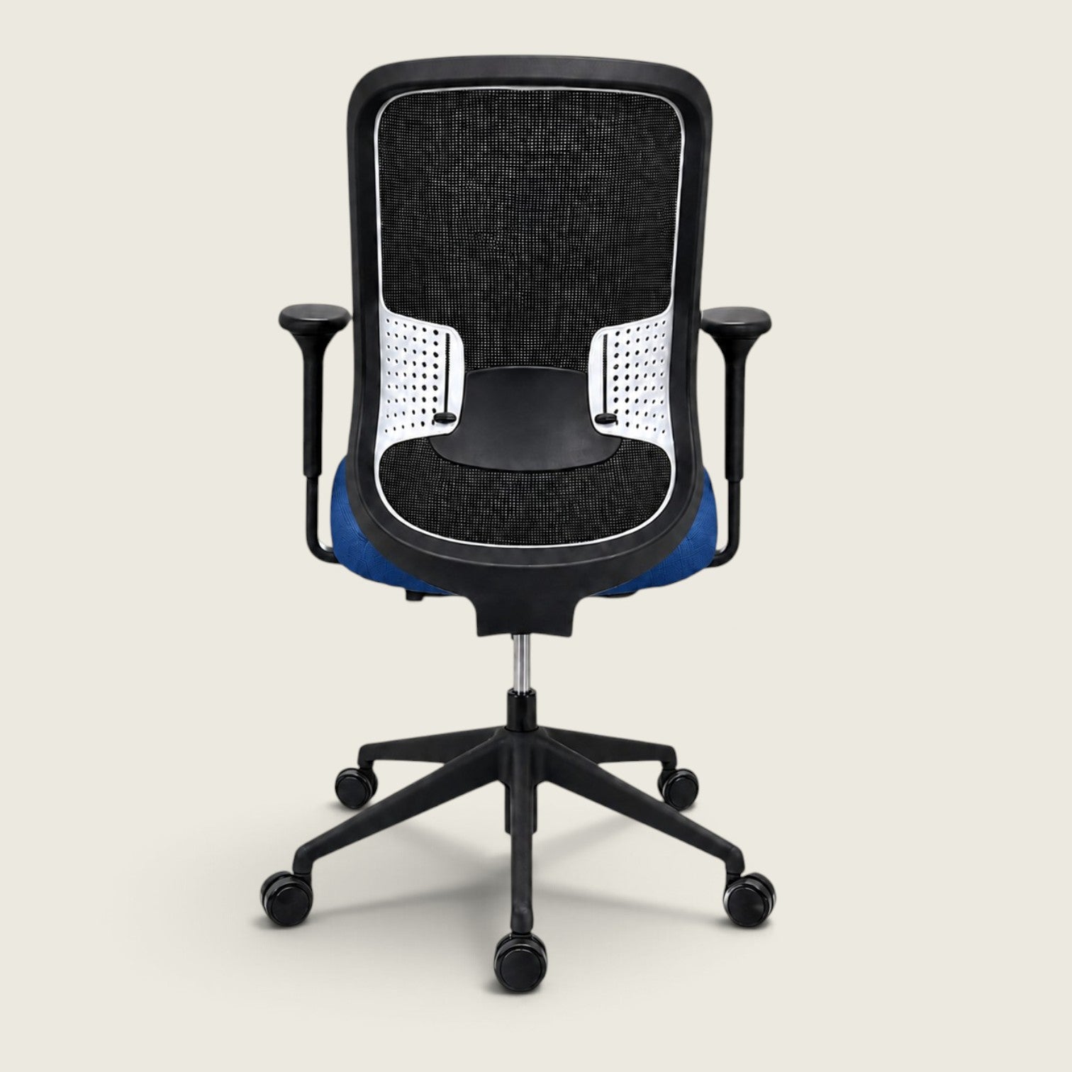Orangebox: Do - Silla operativa de tela azul - Reacondicionada