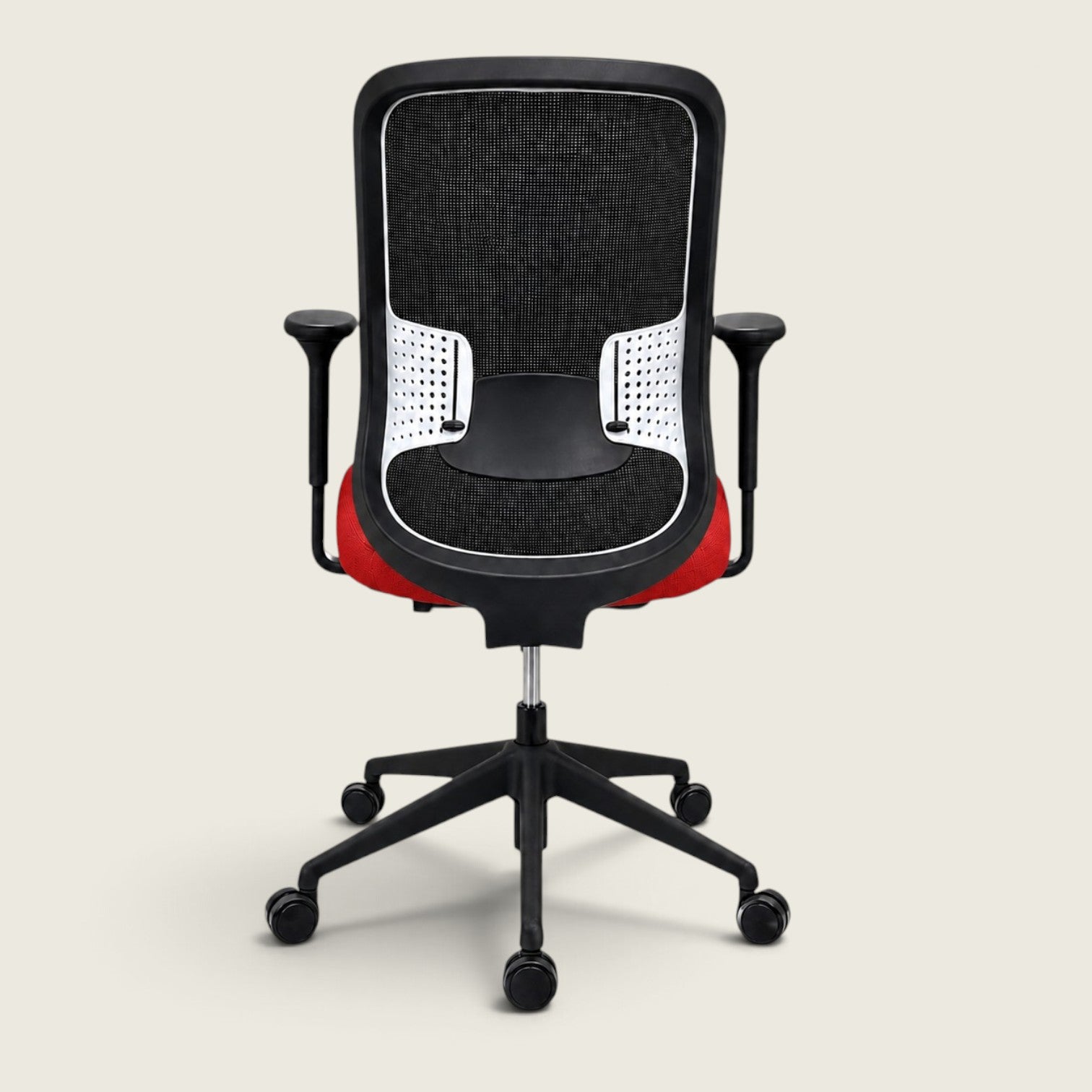 Orangebox: Do - Silla operativa de tela roja - Reacondicionada