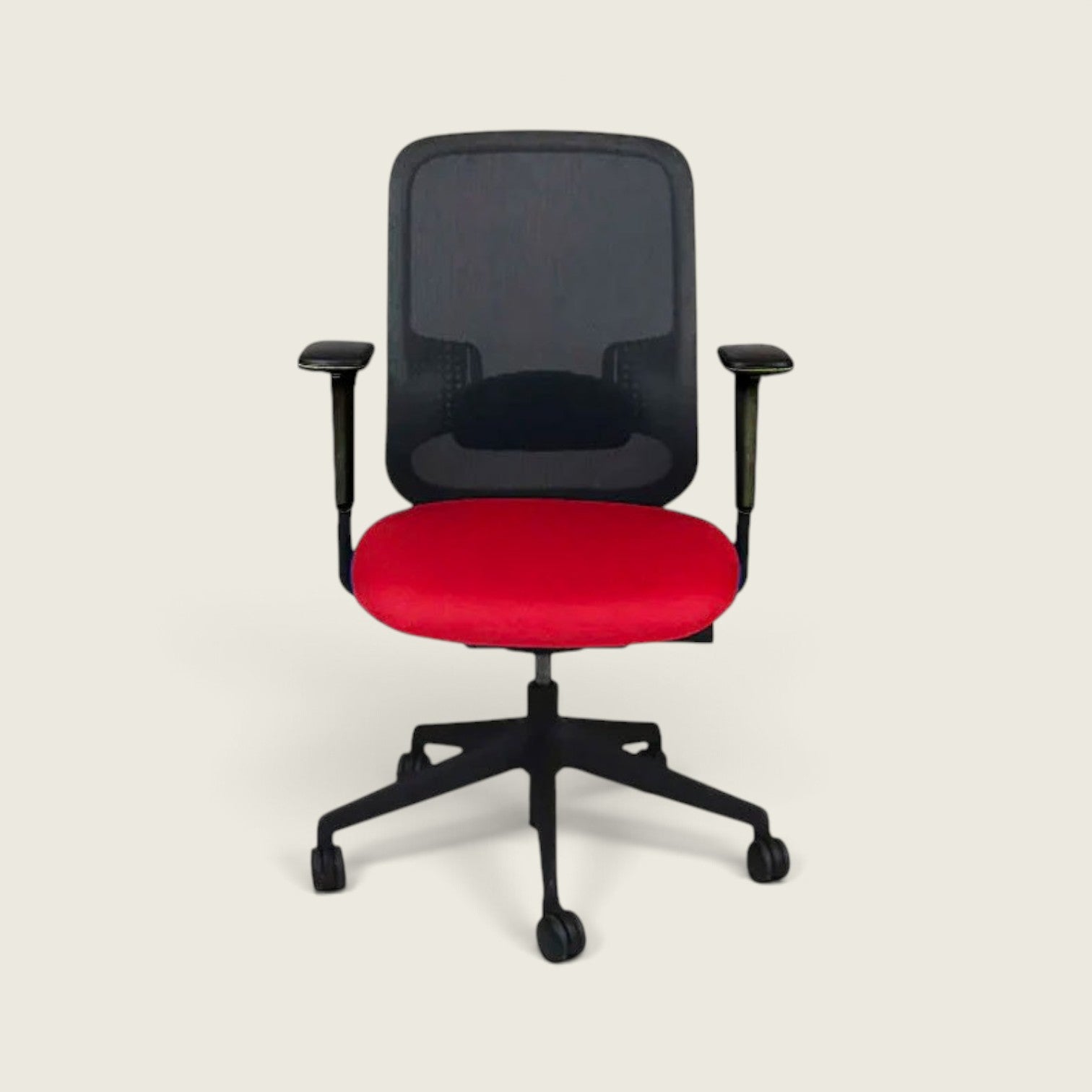 Orangebox: Do - Task Chair in Red Fabric - Refurbished