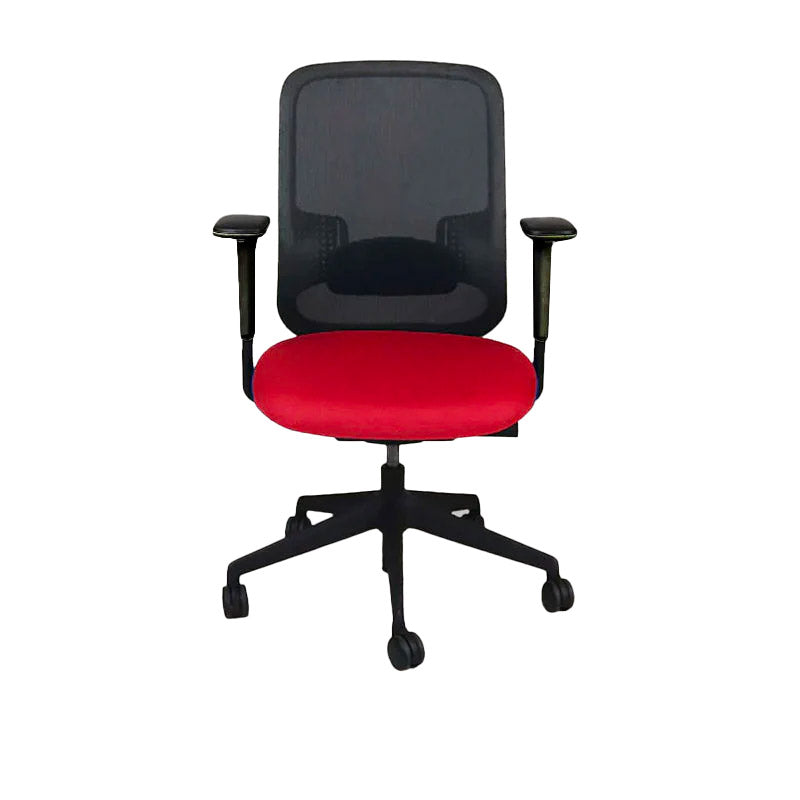 Orangebox: Do - Task Silla in Red Fabric - Renovado