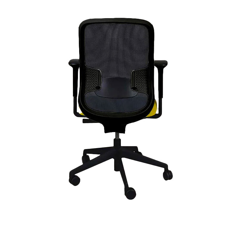 Orangebox: Do - Task Chair in Yellow Fabric - Refurbished