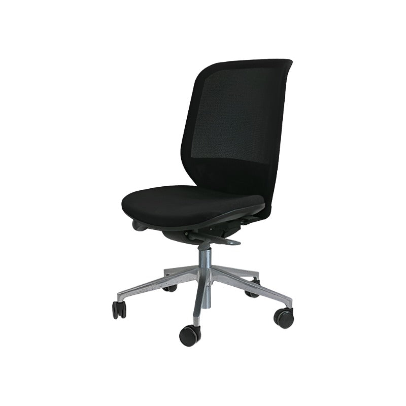 Orangebox: Joy-12 Task Chair Chrome Frame without Arms - Refurbished
