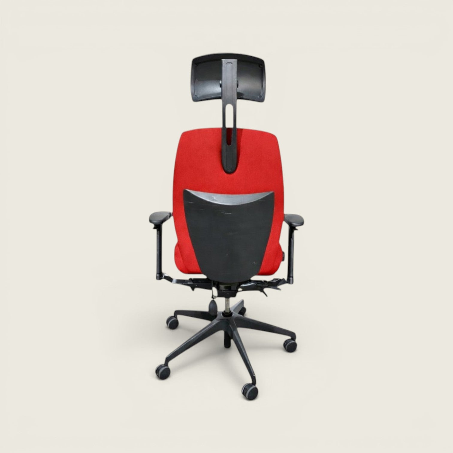 Posturite: Respaldo Alto Positiv Plus con Reposacabezas En Rojo - Reacondicionado