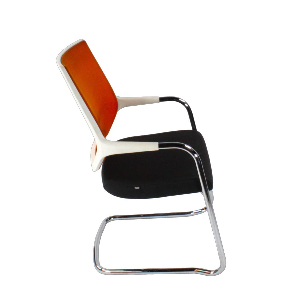 <tc>Sedus</tc>: <tc>Quarterback</tc> Silla Cantilever Naranja/Negro/Blanco - Reacondicionada