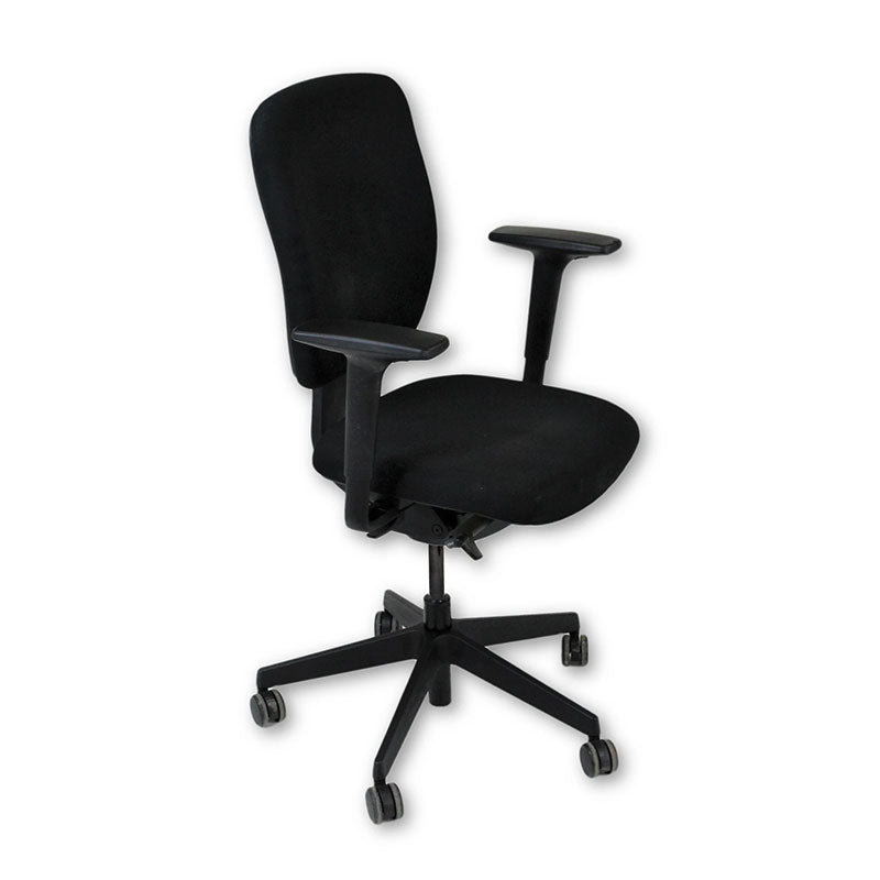 <tc>Senator</tc>: <tc>Dash</tc> Silla de trabajo totalmente ajustable en tela negra - Reacondicionada