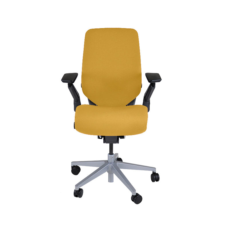 Steelcase: Gesture Ergonomic Office Chair - Yellow Fabric - Refurbished