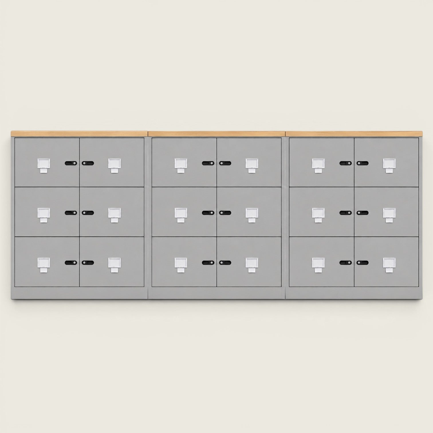 Orangebox: Cabina con respaldo alto AFTD en color burdeos y gris - Reacondicionado