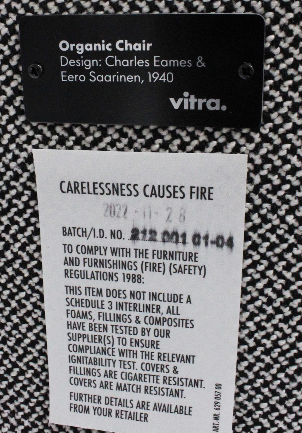 <tc>Vitra</tc>: Silla Orgánica - 1940 - Silla de Reunión