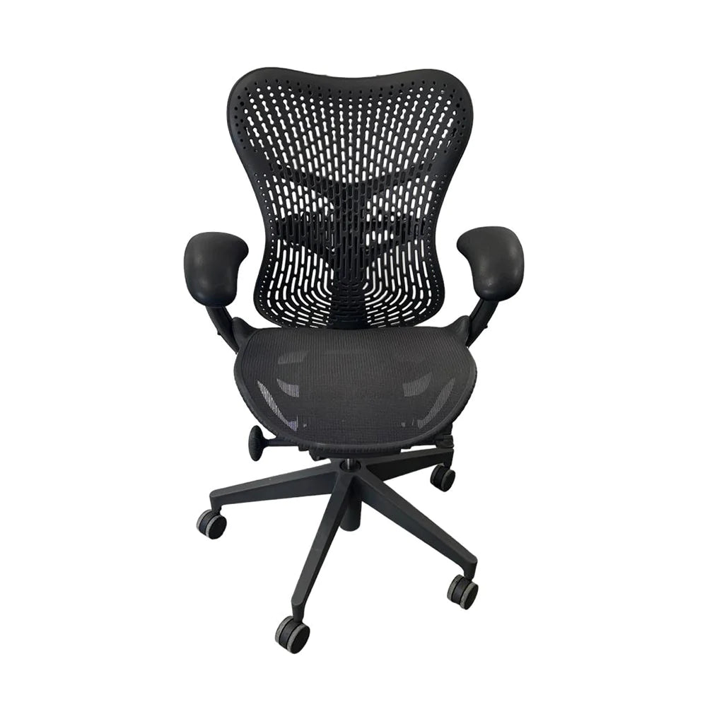 HERMAN MILLER: MIRRA 2 - CHARCOAL - FULLY LOADED 2018 MODEL - REFURBISHED