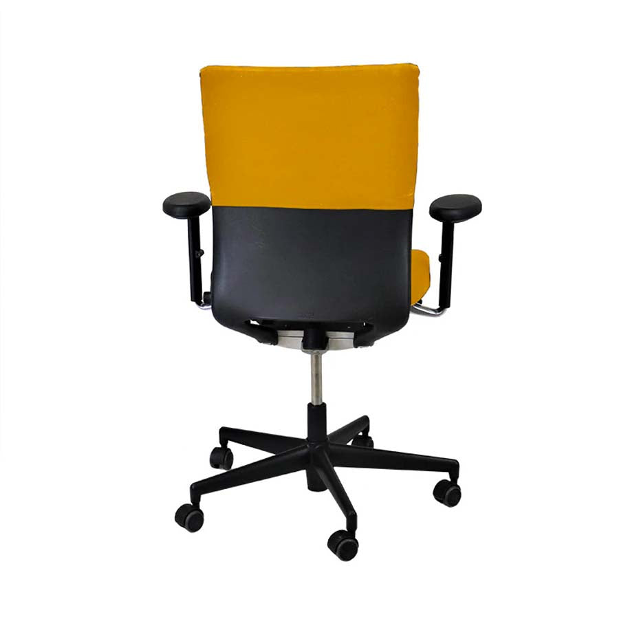 Vitra: Axess Office Chair in Yellow Fabric - Refurbished