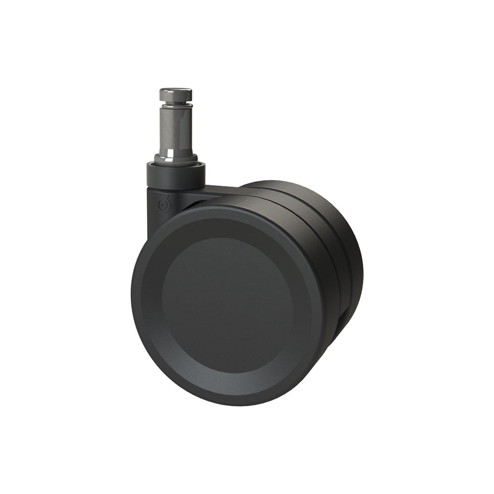 <tc>Suscom</tc>Silla de oficina con ruedas blandas de 60 mm, juego de 5, reacondicionada