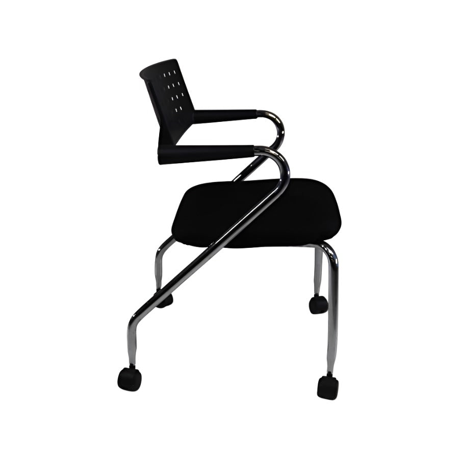<tc>Vitra</tc>Silla de reuniones Visaroll - Reacondicionada