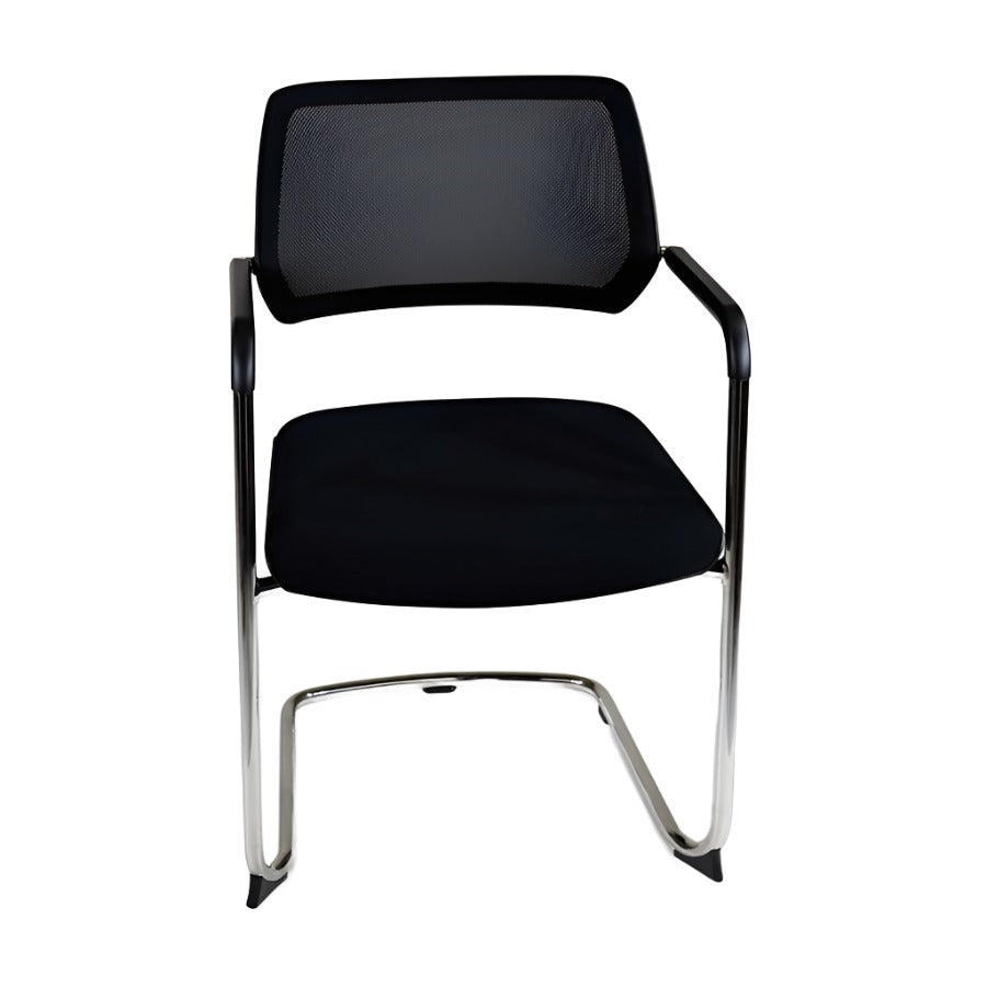 <tc>Steelcase</tc>: Qivi - Silla de reunión con base de trineo - Reacondicionada