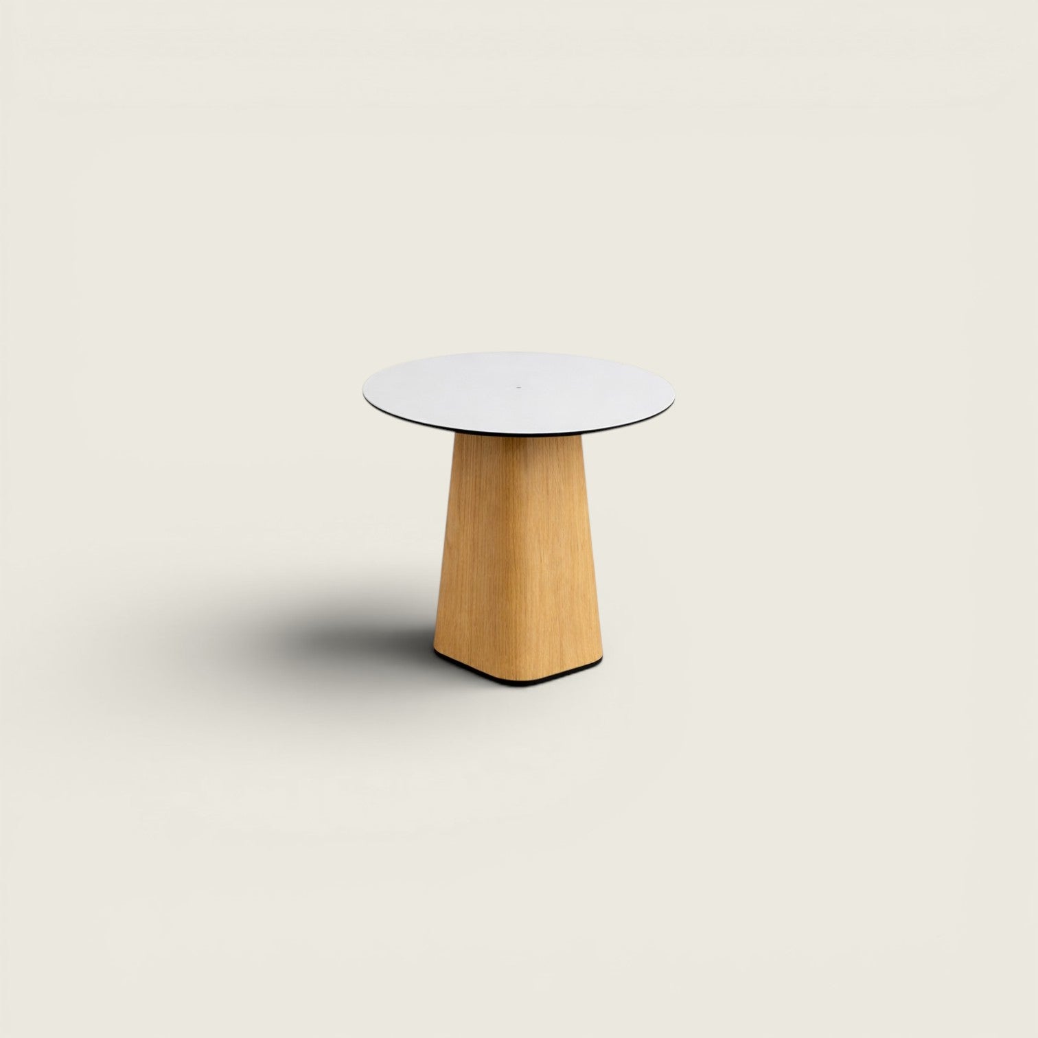 <tc>Allermuir</tc>Mesa auxiliar redonda para mesa - Restaurada