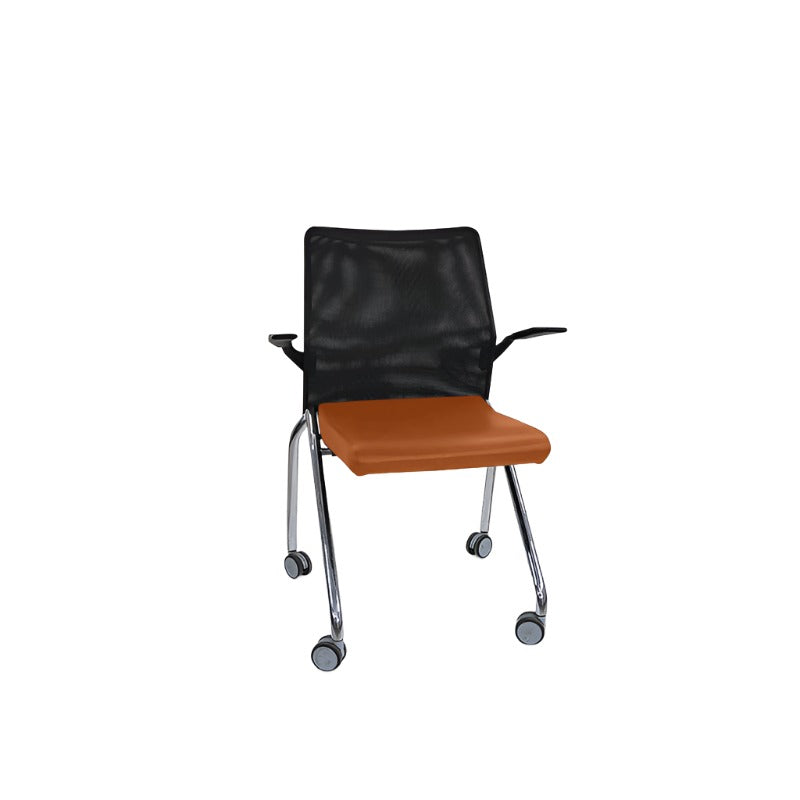 Boss Design: Silla plegable negra con brazos - Reacondicionado