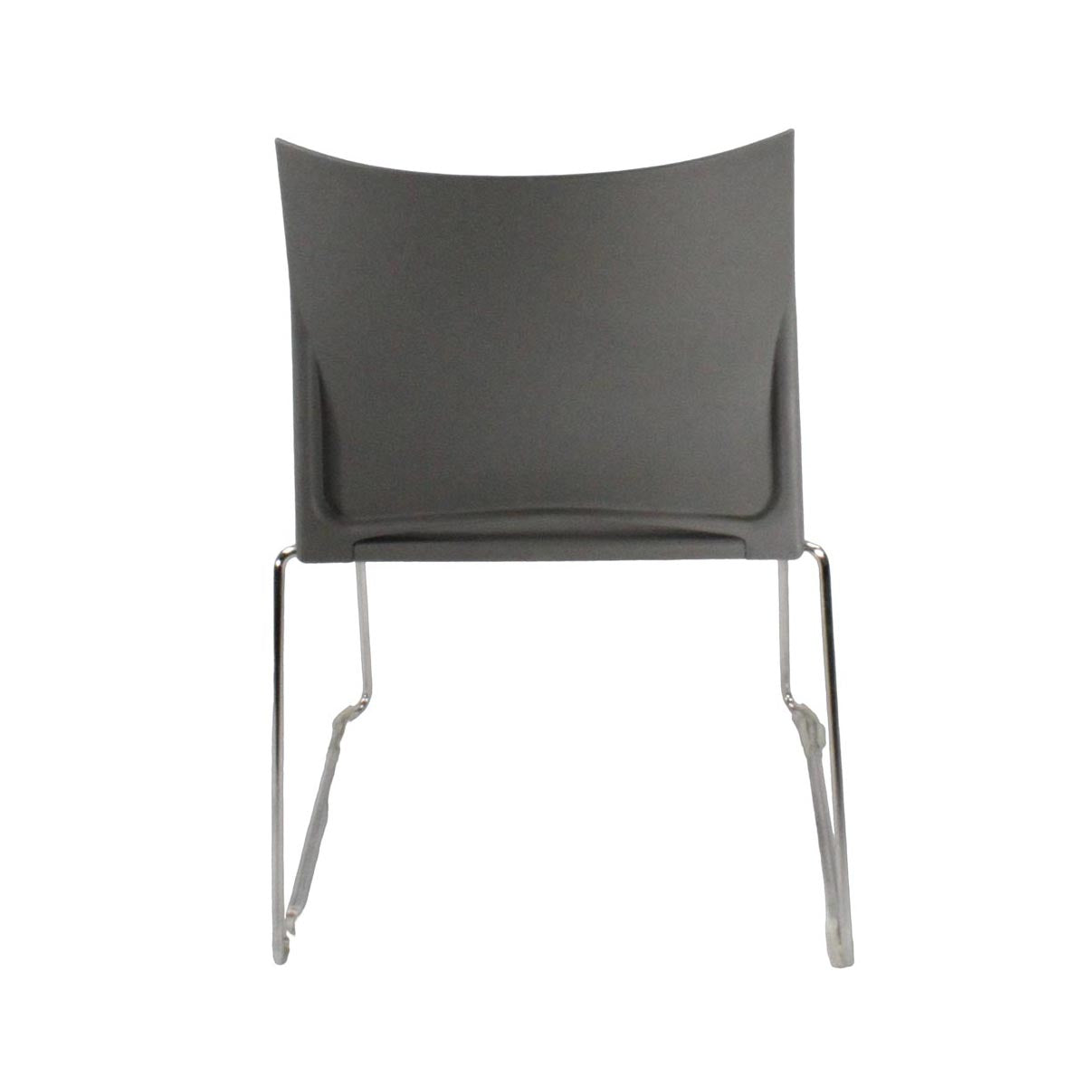 Herman Miller: Silla apilable Pronta en gris - Reacondicionada