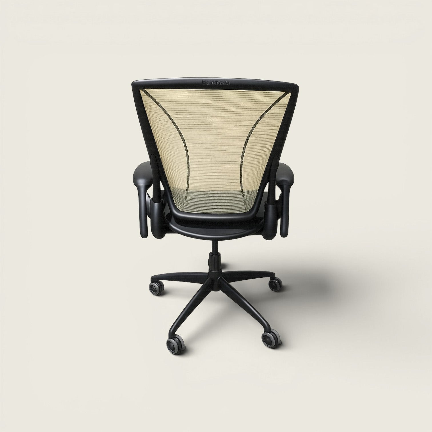 <tc>Humanscale</tc>: <tc>Diffrient World</tc> Silla de oficina de malla verde - Restaurada