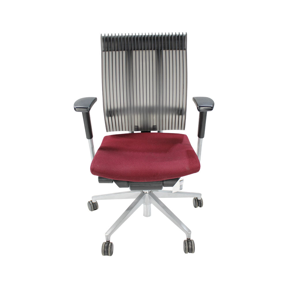 Itoki Global: Spina Office Chair in Burgundy Fabric - Refurbished